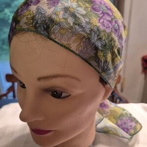 Floral Sheer Headscarf
